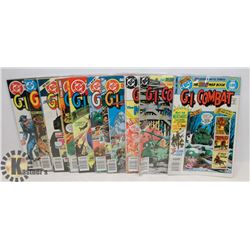 10 COLLECTOR WAR GI COMBAT COMICS