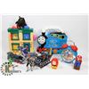 Image 1 : FLAT OF ASSORTED KIDS TOYS INCLUDING THOMAS THE