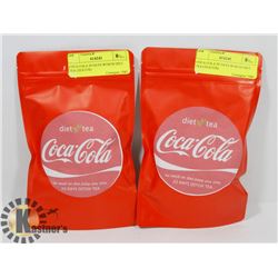 TWO BAGS OF COCA COLA DIET WEIGHT LOSS TEA