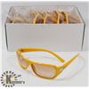 Image 1 : CASE OF YELLOW DESIGNER SUNGLASSES