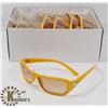 Image 1 : CASE OF YELLOW DESIGNER SUNGLASSES