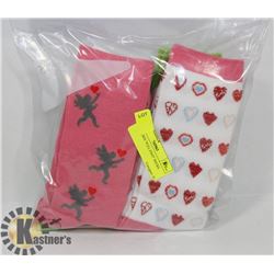 6PK LADIES "FULL FOOT" SOCKS.