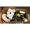 Image 1 : 2 BOXES OF MISC ABS/DUCT FITTINGS.