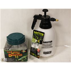 MISTER PORTABLE PRESSURE SPRAYER AND LITTLE