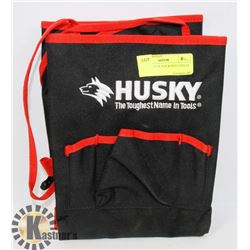 NEW HUSKY BLACK & RED CANVAS TOOL
