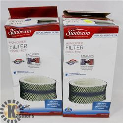 LOT OF TWO SUNBEAM "B" REPLACEMENT HUMIDIFIER