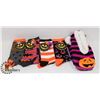 Image 1 : BUNDLE OF 8 PAIRS OF WOMENS HALLOWEEN SOCKS & ONE