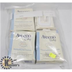 BAG OF AVEENO BABY PRODUCTS