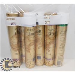 BAG OF LOREAL PARIS HAIR SPRAY