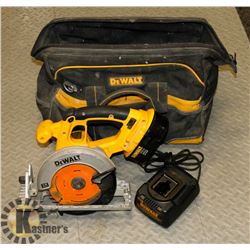 DEWALT 18V CORDLESS CIRCULAR SAW.