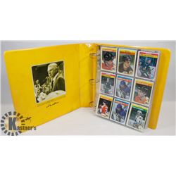 HOCKEY CARD COLLECTION IN BINDER