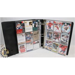 HOCKEY CARD COLLECTION IN BINDER