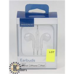 NEW INSIGNIA EARBUDS FOR IPHONE IPAD
