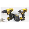Image 1 : DEWALT LITHIUM DRILL & DRIVER W/BATTERIES & CHARGER