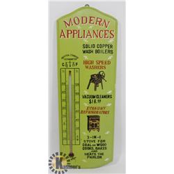 ANTIQUE LOOK WOODEN THERMOMETER