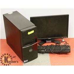 DELL VASTRO COMPUTER TOWER W/MONITOR