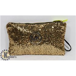REPLICA  MICHAEL KORS GOLD SEQUINED WRISTLET