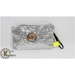 REPLICA MICHAEL KORS SILVER SEQUINED WRISTLET