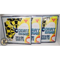 LOT OF 3 NEW DART BOARDS