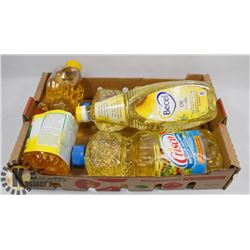 FLAT OF COOKING OIL