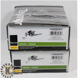 TWO NEW TAYMOR HALL/ CLOSET DOOR LOCKS.