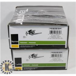 TWO NEW TAYMOR HALL/ CLOSET DOOR LOCKS.