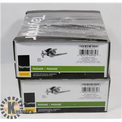 TWO NEW TAYMOR HALL/ CLOSET DOOR LOCKS.