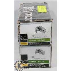 TWO NEW TAYMOR HALL/CLOSET DOOR LOCKS.