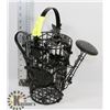 Image 1 : WROUGHT IRON WINE CORK DISPLAY