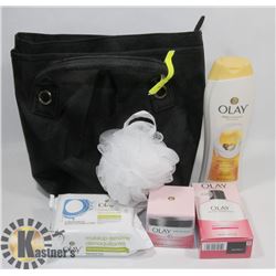 BLACK BAG OF OLAY PRODUCTS