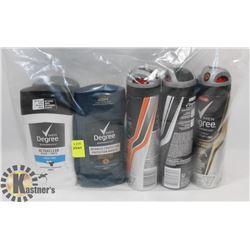 BAG OF ASSORTED DEODORANT