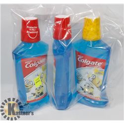 BAG OF COLGATE KIDS MOUTH WASH