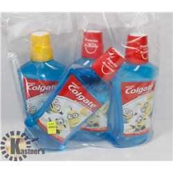 BAG OF COLGATE KIDS MOUTH WASH