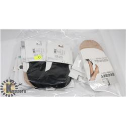 BAG OF WOMENS FOOT COVERS