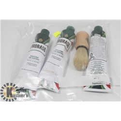 BAG OF SHAVING SUPPLIES
