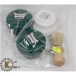 BAG OF SHAVING SUPPLIES
