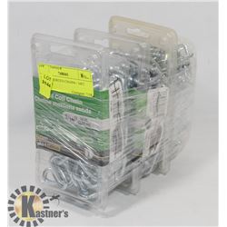 3 NEW ASSORTED CHAINS / 10FT LENGTHS