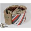Image 1 : 2 PACKS OF VSM SANDING BELTS 4X24"