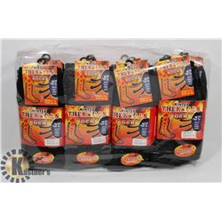 12 NEW PAIRS WINTER THERMAL SOCKS