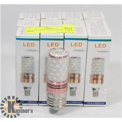 LOT OF 12 NEW LED LIGHT BULBS - 6000K