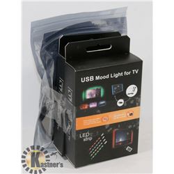 LOT OF 4 NEW TV/GAMING MONITOR  LED LIGHT KITS