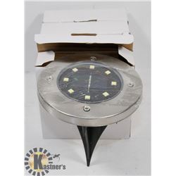 LOT OF 4 NEW LED SOLAR STUDS