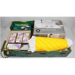 FLAT WITH CARD SHUFFLER STONEWARE BUFFET SERVER