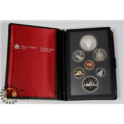 CANADIAN 1982 PROOF SET IN LEATHER CASE