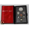 Image 1 : CANADIAN 1984 PROOF SET IN LEATHER CASE