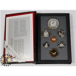 CANADIAN 1988 PROOF SET IN LEATHER CASE