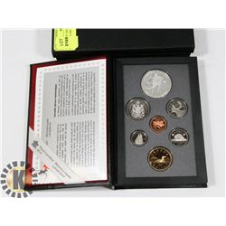 CANADIAN 1993 PROOF SET IN LEATHER CASE WITH