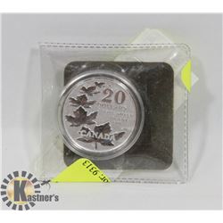 2011 $20 SILVER CANADIAN COIN "FAREWELL TO PENNY"