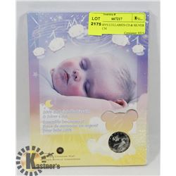 2006 BABYS LULLABIES CD & SILVER COIN, RCM