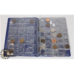 FLAT OF VINTAGE CANADIAN COINS